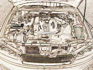 R34 GTT engine